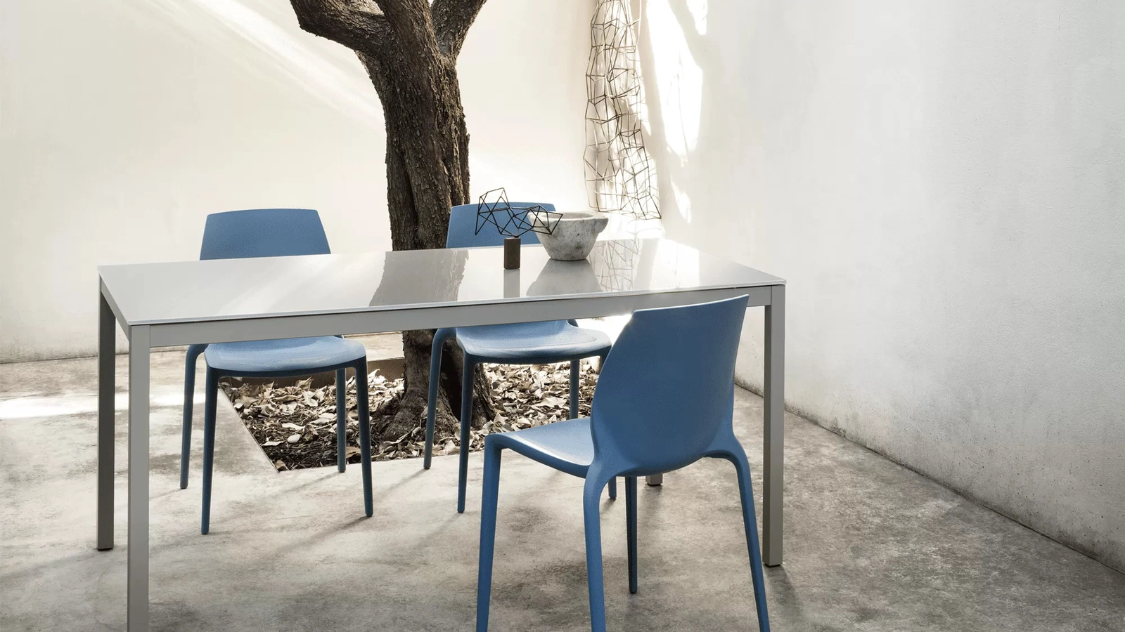 Sedia da giardino impilabile Hidra Outdoor in polipropilene di Bontempi