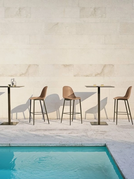Sgabello Mood Barstool Outdoor di Bontempi