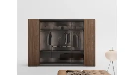 Freedhome Cabina Armadio Camerino Noce