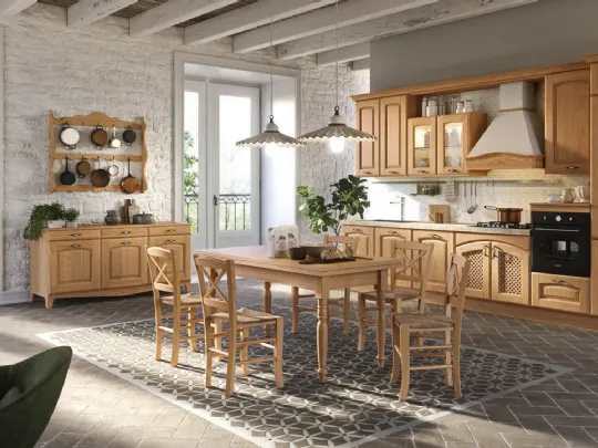 Trevi in Castagno naturale